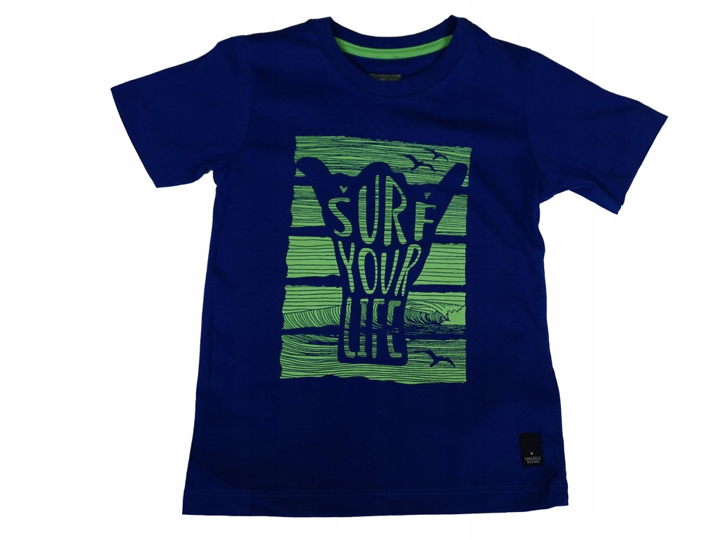 Koszulka T-shirt KANZ -SURF-SZAFIR 116