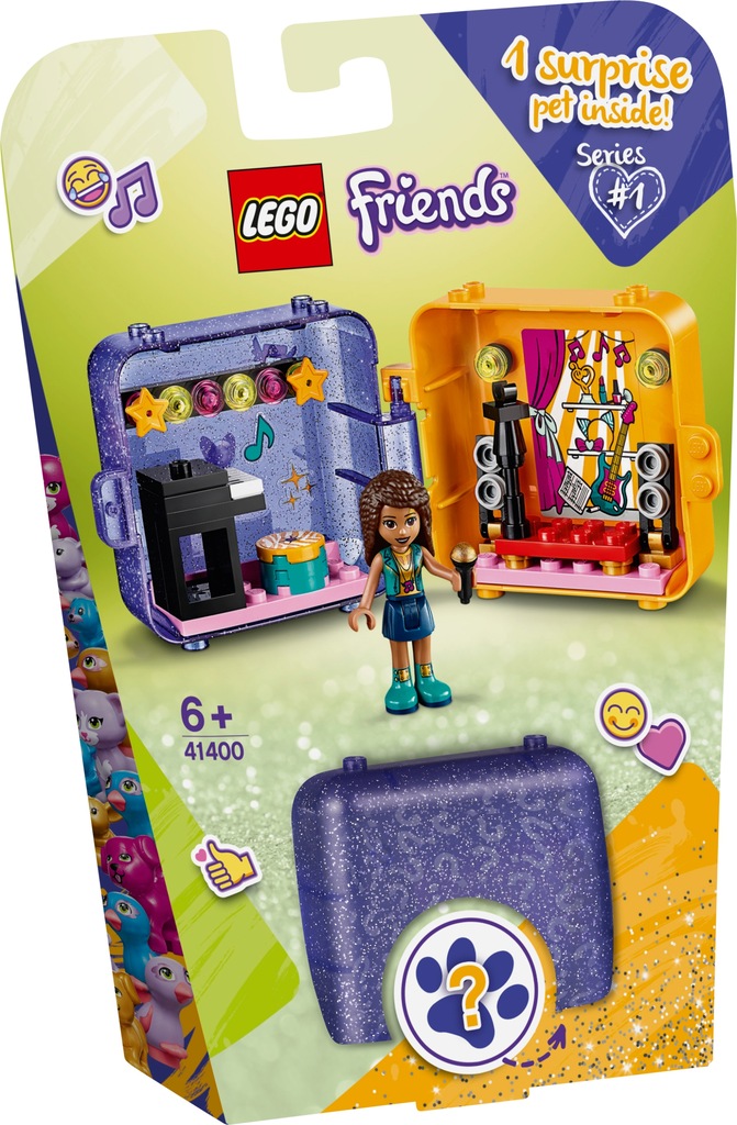 Купить LEGO FRIENDS Игровой кубик Андреа 41400: отзывы, фото, характеристики в интерне-магазине Aredi.ru