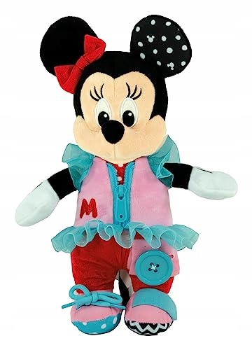 Clementoni - 17860 - Disney Baby Minnie Montessori Dress me up - Disney Plu