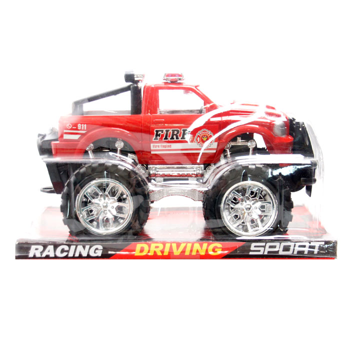 AUTO TERENOWE STRAŻ POŻARNA MONSTER TRUCK 23CM