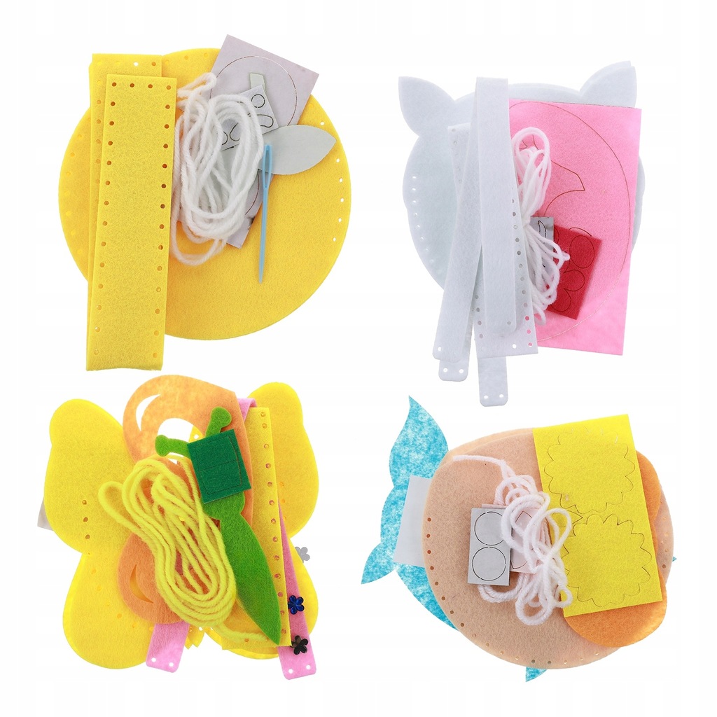 ZESTAWY NIEPRZETKANE TOREBKI DZIECI 4 SZTUKI