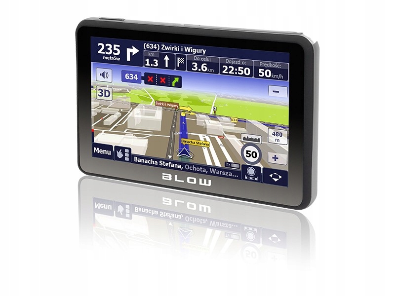 GPS590 SIROCCO 8GB EUROPA