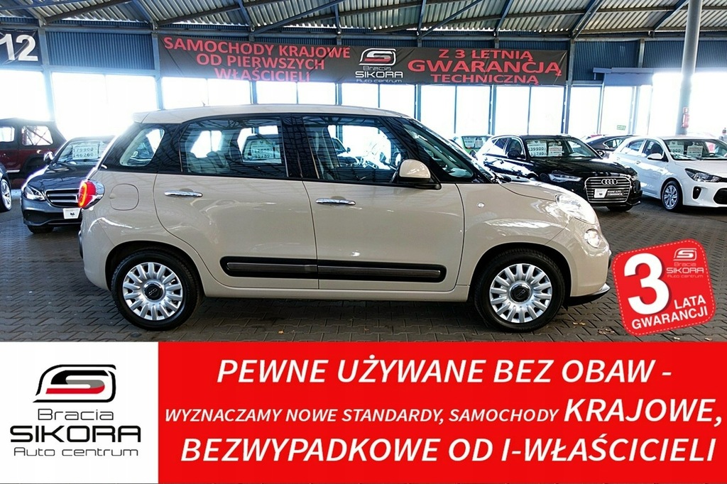 Fiat 500L TEMPOMAT 1-wł Krajowy Bezwypad POP STAR