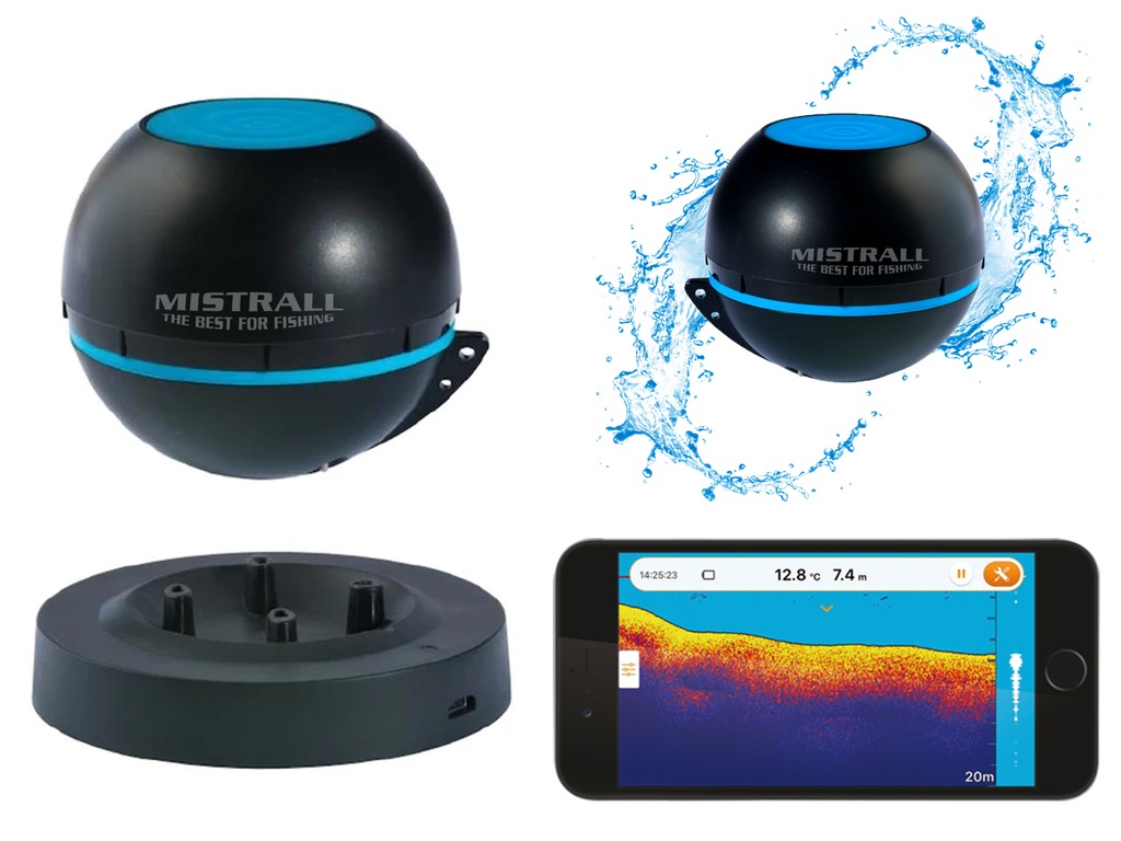 ECHOSONDA BEZPRZEWODOWA MISTRALL X-FINDER BLUE EYE