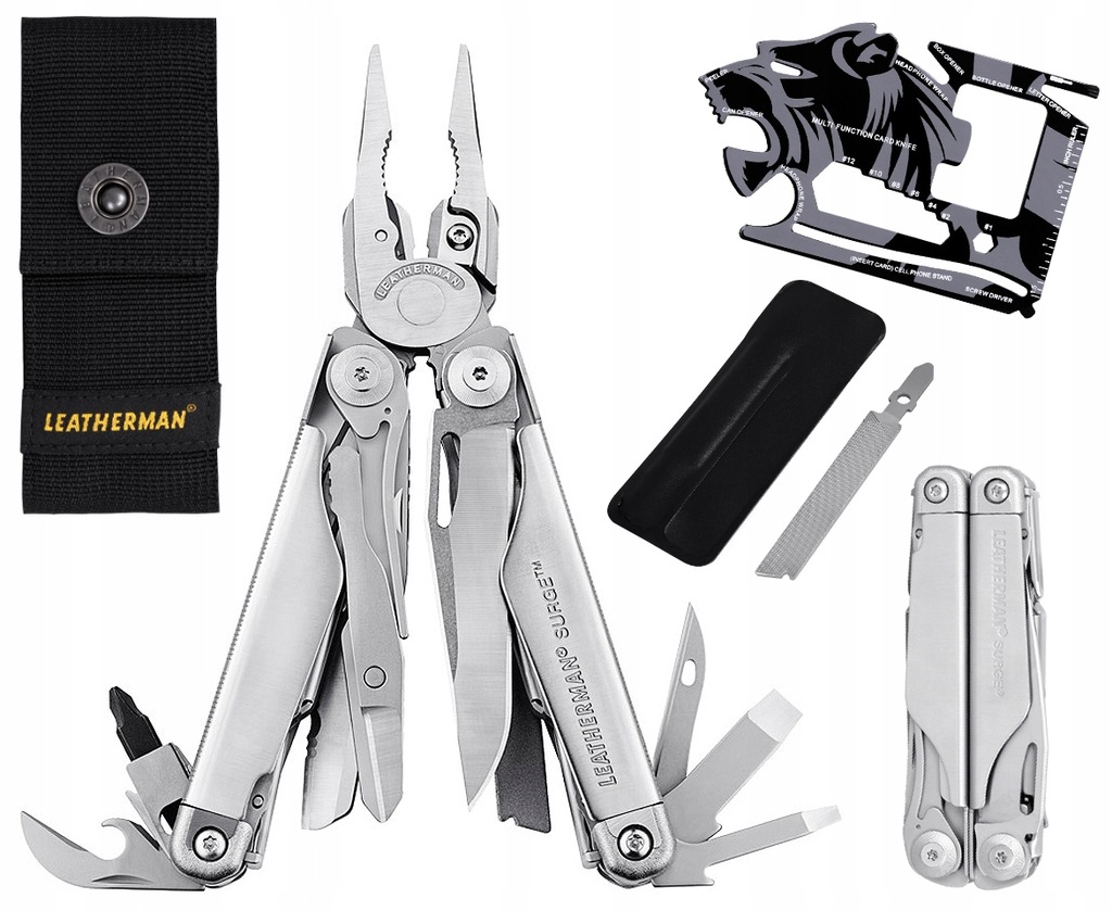 LEATHERMAN Multitool SURGE NEW (830165) + GRATIS 7663083604