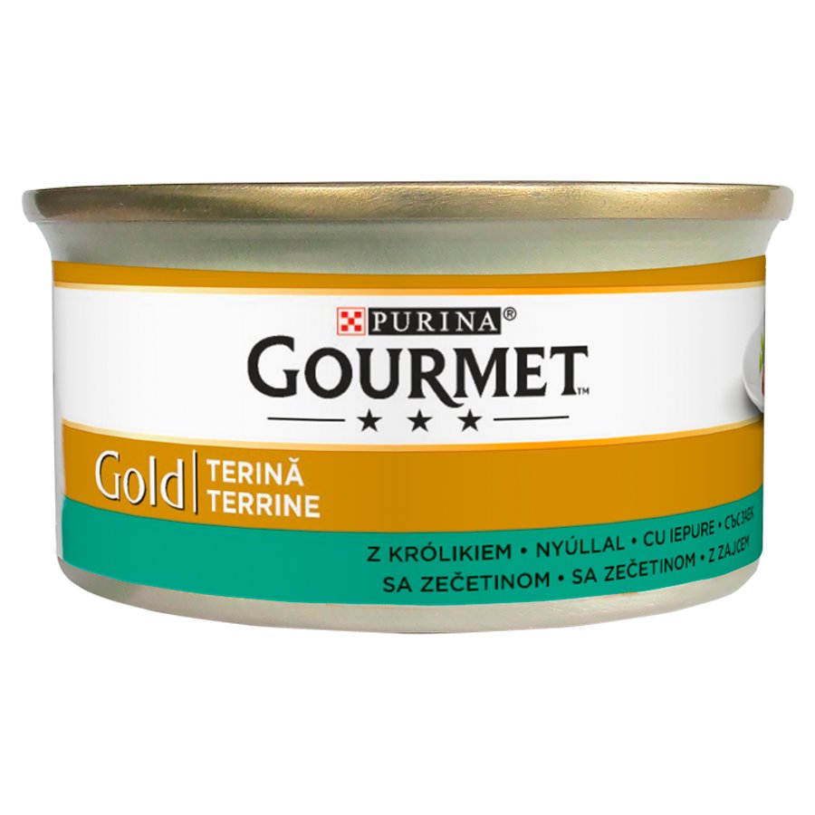 GOURMET GOLD - kawałki królika w pasztecie 85g