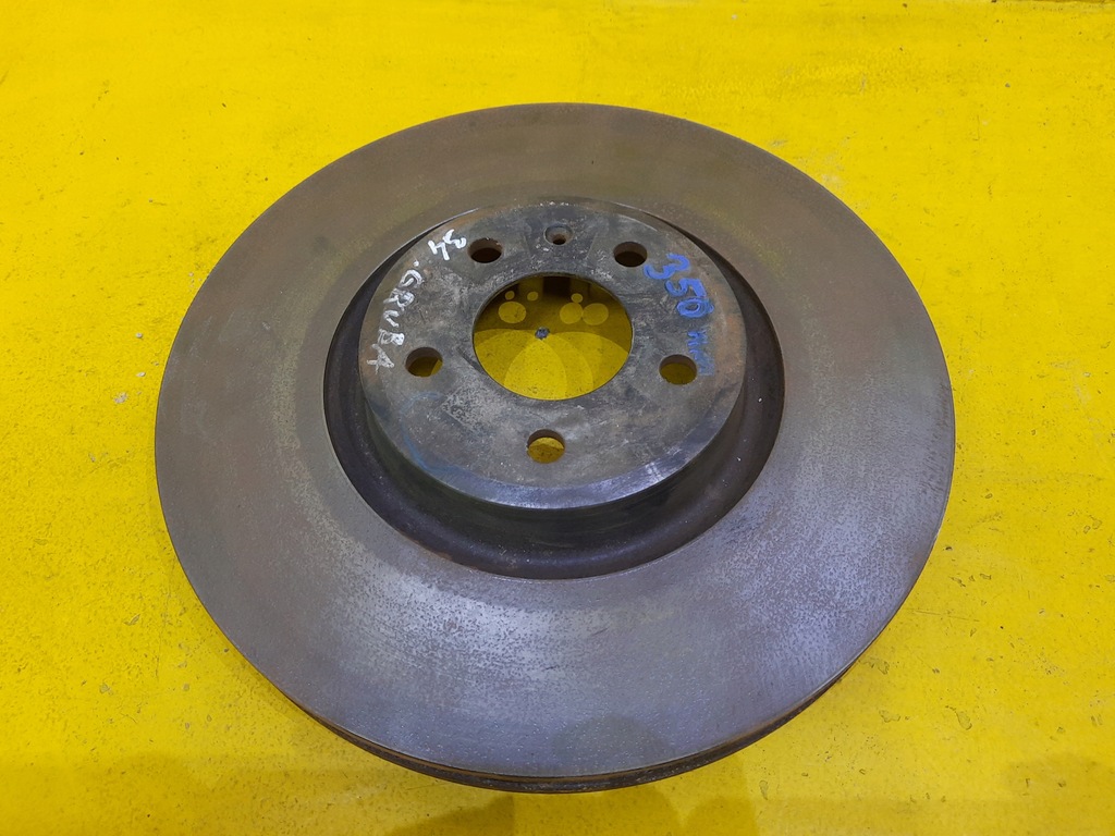 Audi Q7 TARCZ HAMULCOWA PRZÓD 4M0615301AN 350mm - 11721796434 ...