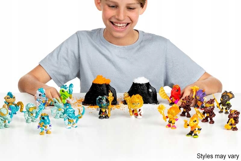 TREASURE X Fire vs Ice WYBUCHAJĄCY WULKAN Figurka 8882132293