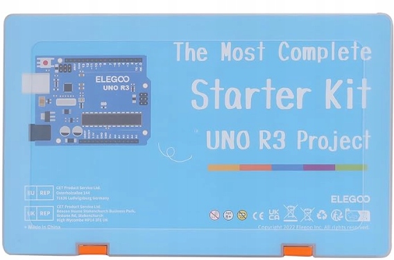 ZESTAW STARTOWY PROGRAMOWANIA ANDUINO ELEGOO UNO R3 PROJECT XXL