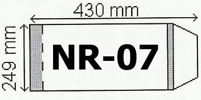 OKŁADKA NA PODR B5 REGULOWANA NR 7 (25SZT) NARNIA