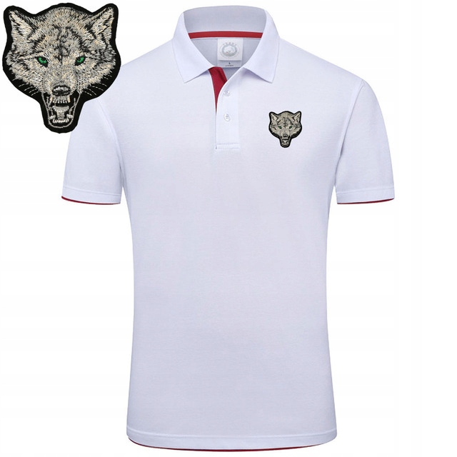 koszulka Polo WOLF WILK bawełna T-shirt L 24h