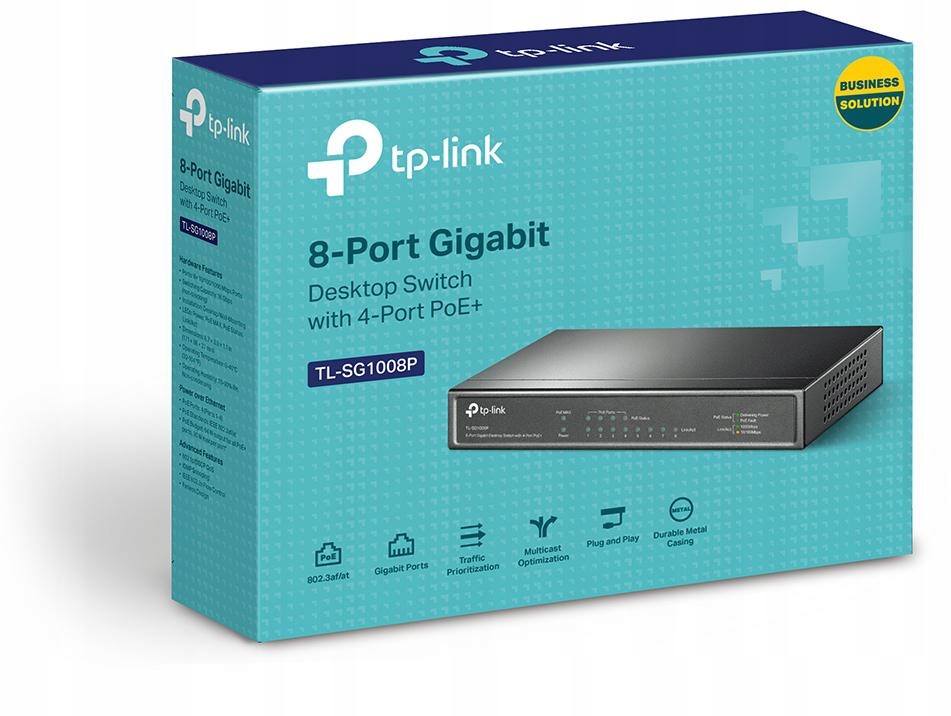 Купить Коммутатор TP-LINK TL-SG1008P, 1000 Мбит/с, гигабитный PoE: отзывы, фото, характеристики в интерне-магазине Aredi.ru