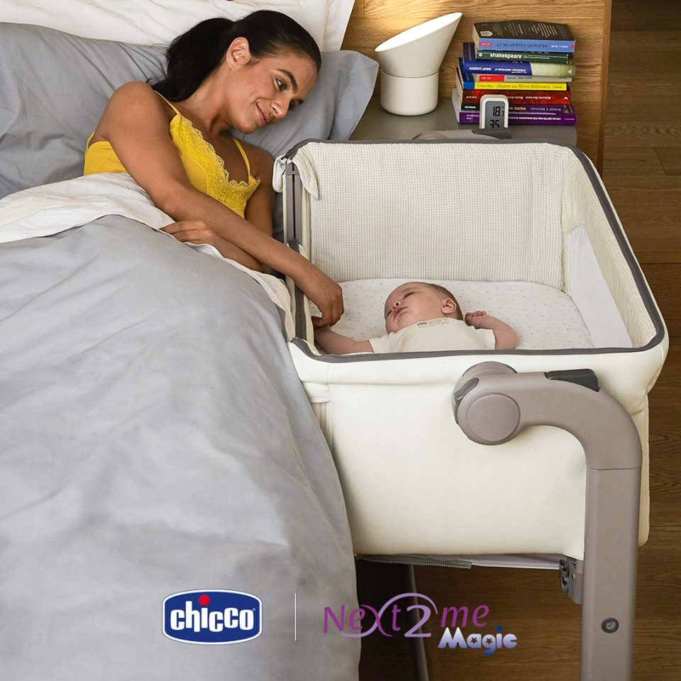 Łóżeczko turystyczne dostawne Chicco Next2Me Magic 7874183956