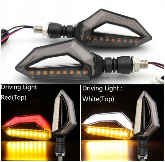 KIERUNKOWSKAZY LED STOP DRL 4 szt.