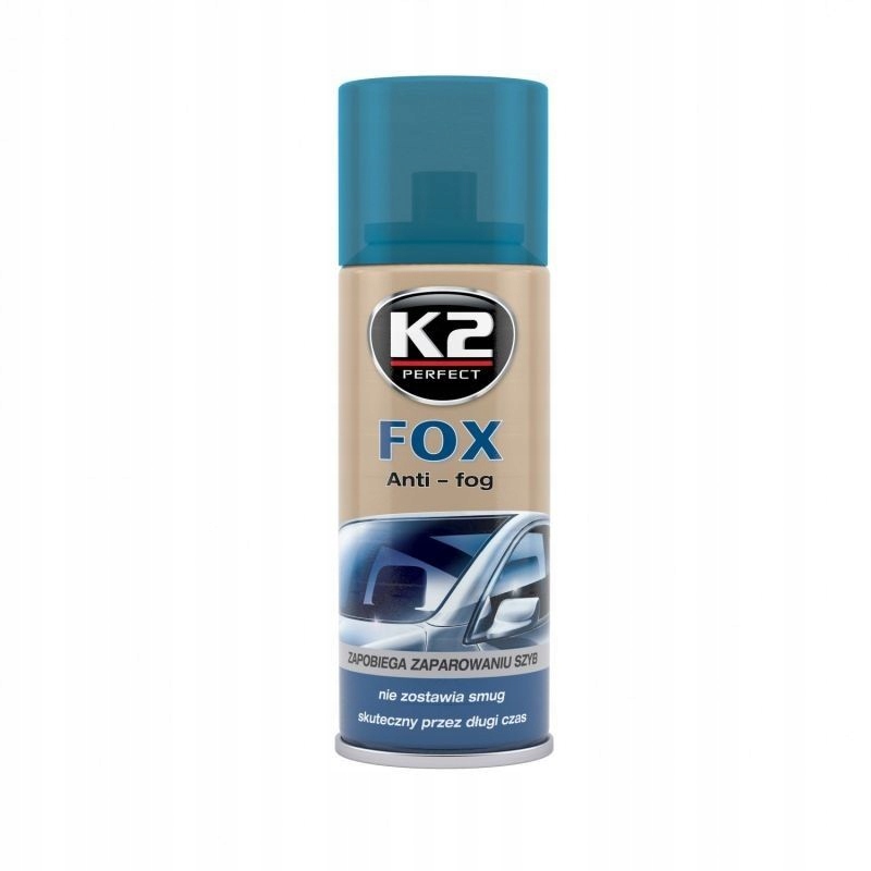 K2 Fox 200ml zapobiega parowaniu szyb
