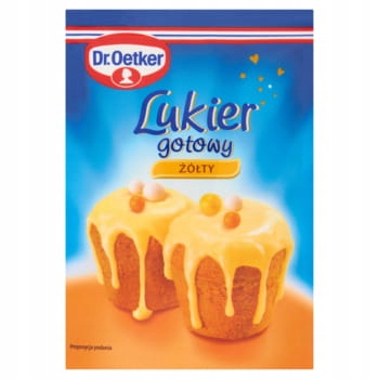 Dr. Oetker Lukier gotowy żółty 100 g