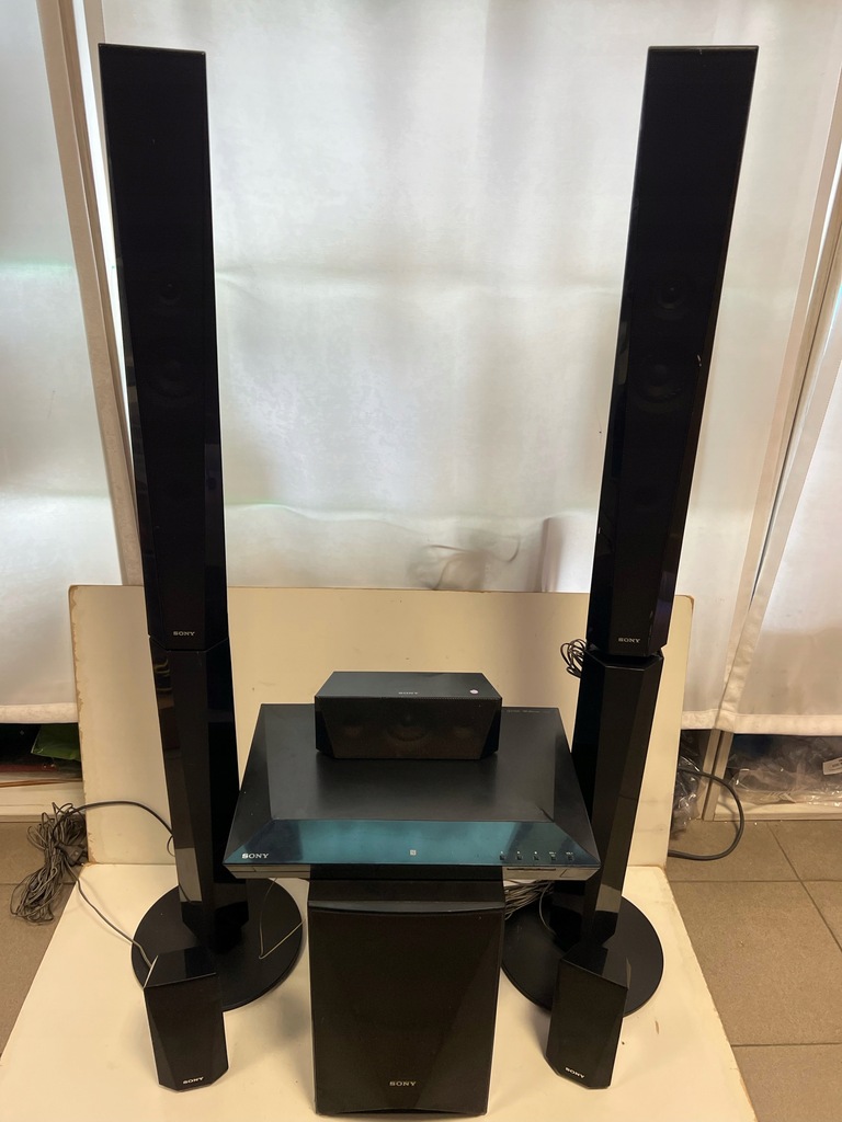 Kino domowe Sony BDV-E4100 czarny 1000 W 5.1 (260/24)