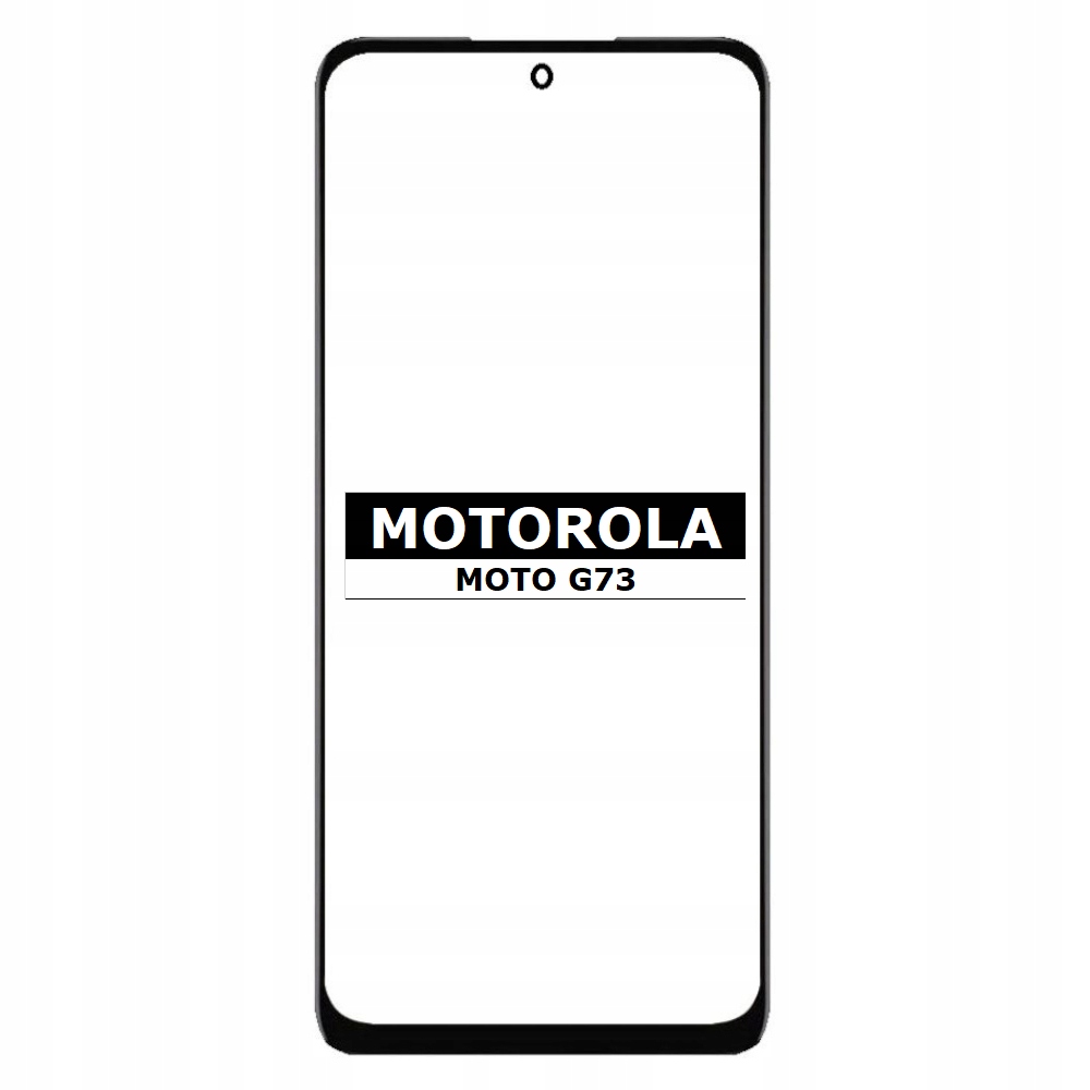 Szybka wyświetlacza z OCA do Motorola Moto G73 5G