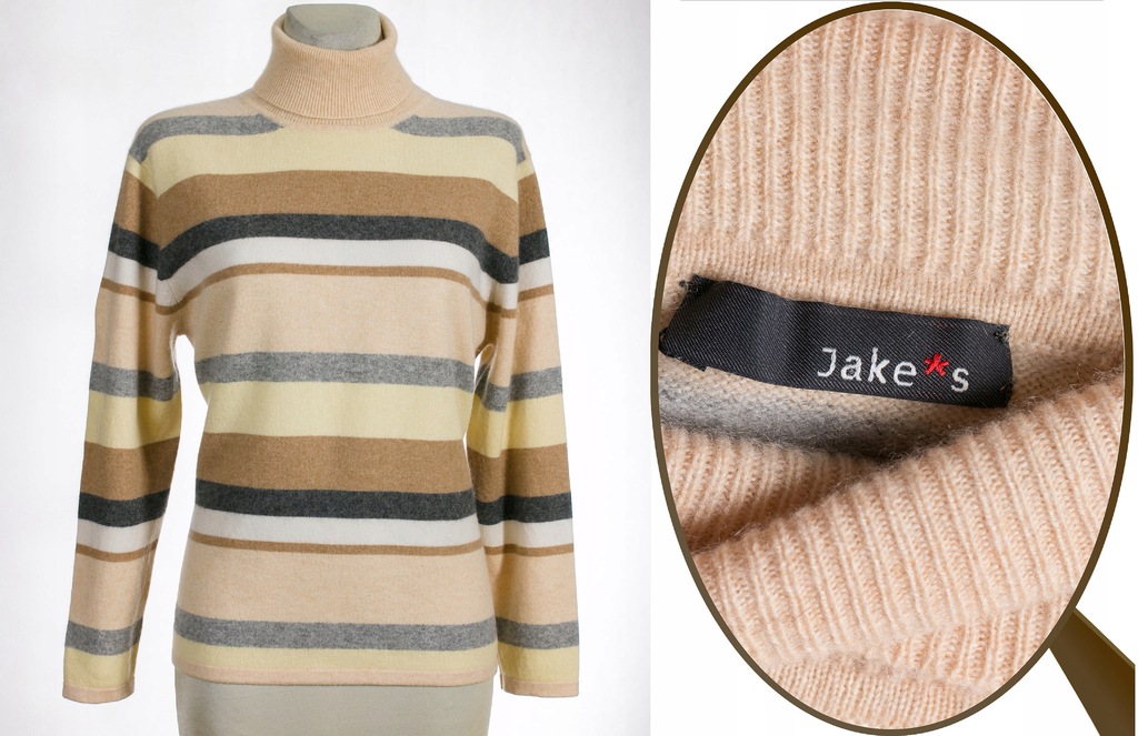 JAKE`S SWETER GOLF 100 % KASZMIR 42