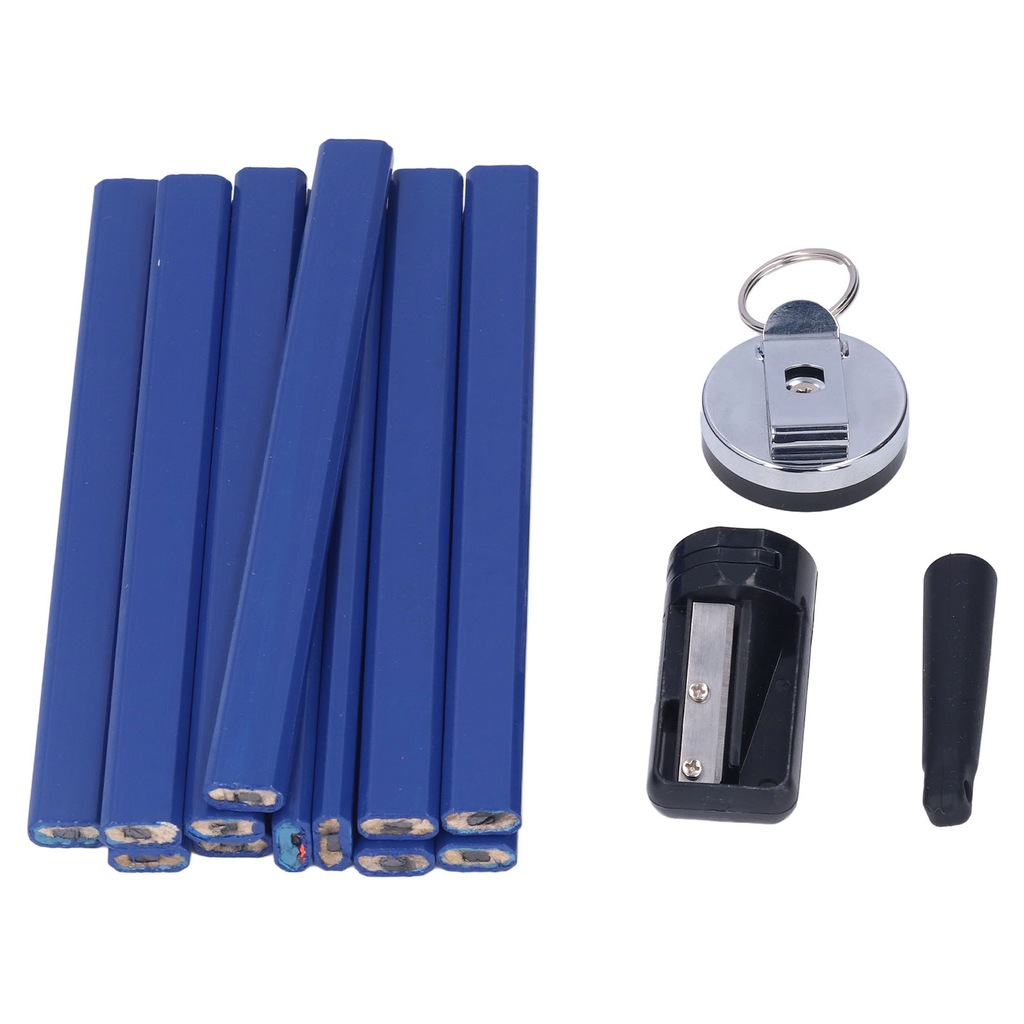 7-calowy zestaw ołówków stolarskich z temperówką