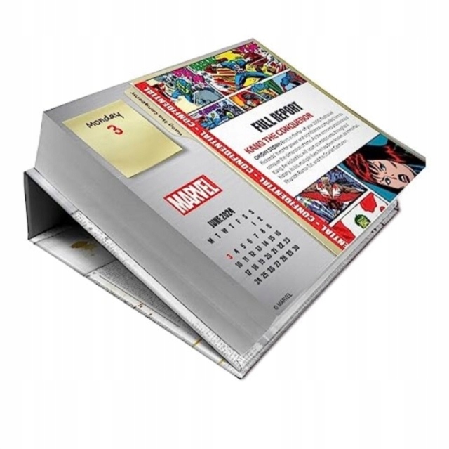 Marvel 2024 Desk Calendar Diary 14577983624 oficjalne archiwum Allegro