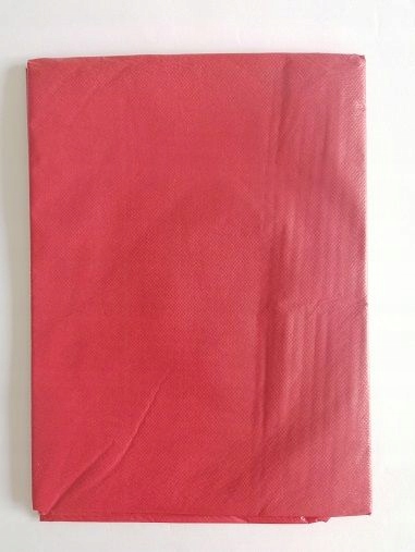Czerwony Obrus Foliowy 132cmx228cm