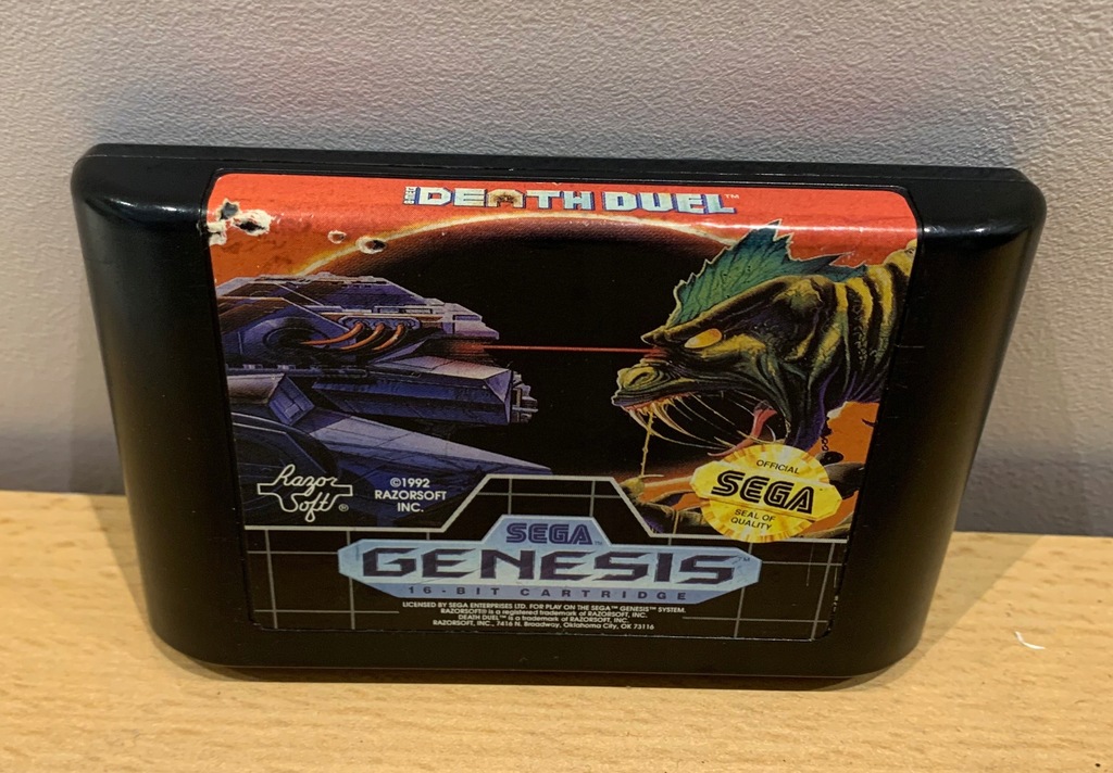 Gra Death Duel - Sega Mega Drive