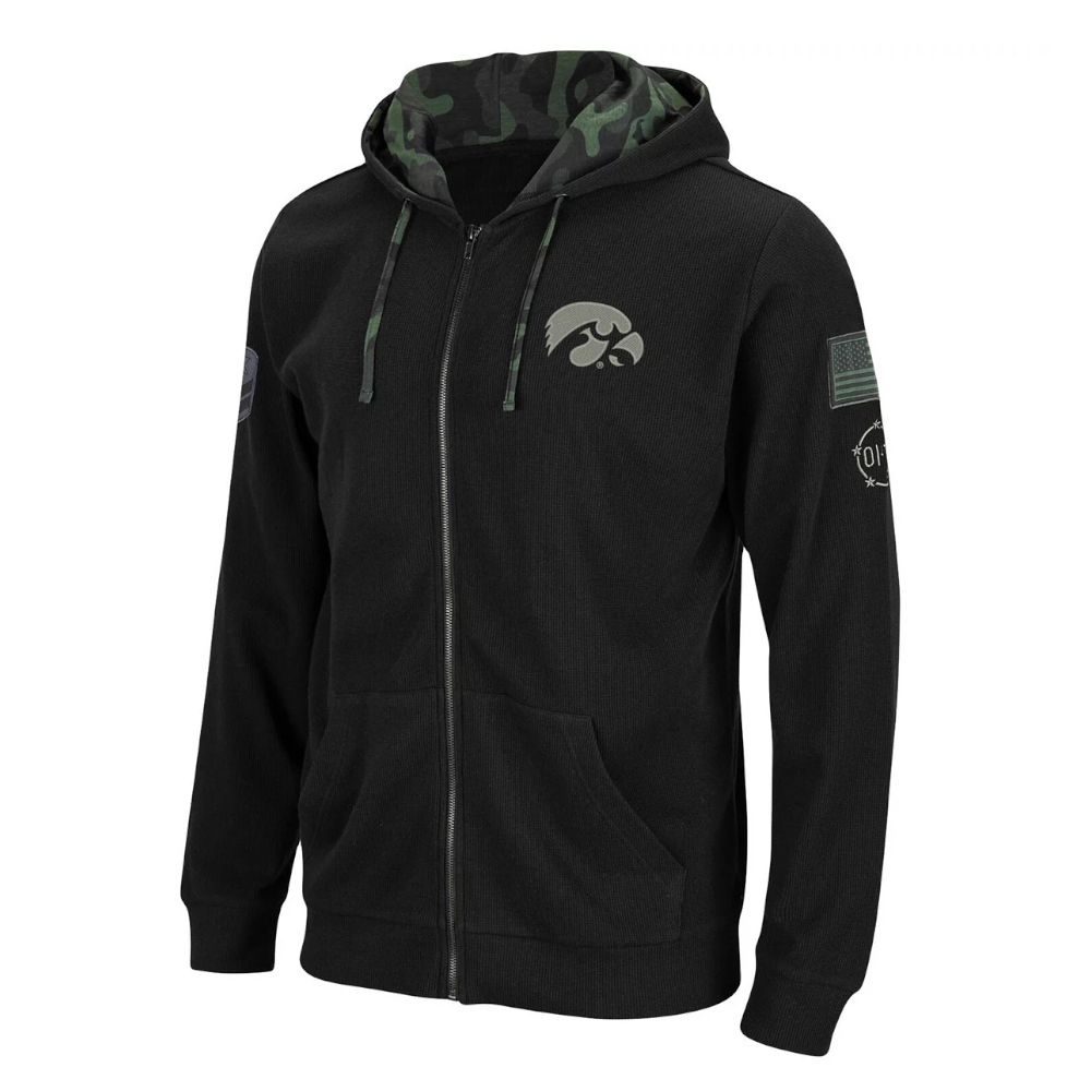 Bluza na zamek Sweter ARMY USA NFL IOWA Wojsko XL