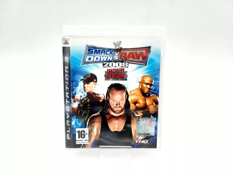 GRA NA SONY PS3 SMACKDOWN VS RAW 2008