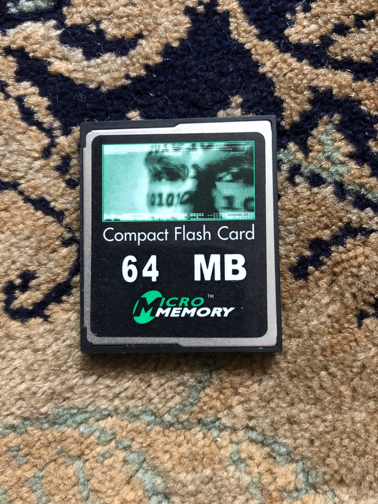 KARTA MICRO MEMORY COMPACT FLASH 64 MB NOWA