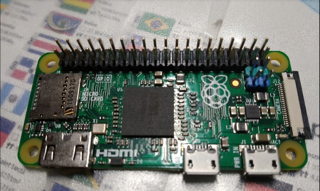 Raspberry Pi Zero 512MB ze złączami v1.3