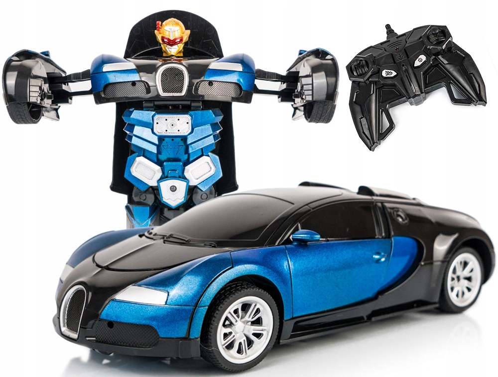 AUTO ROBOT 2w1 SAMOCHÓD ZDALNIE STEROWANY PILOT DLA DZIECI