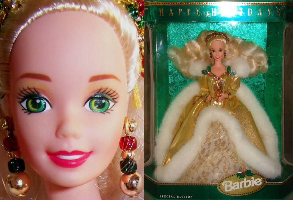 happy holiday barbie 1994