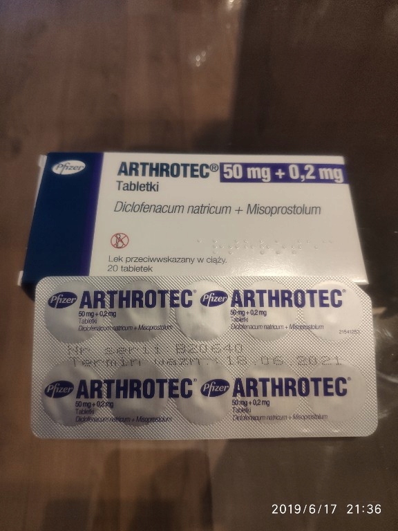 Tabletki Arthrotec Forte