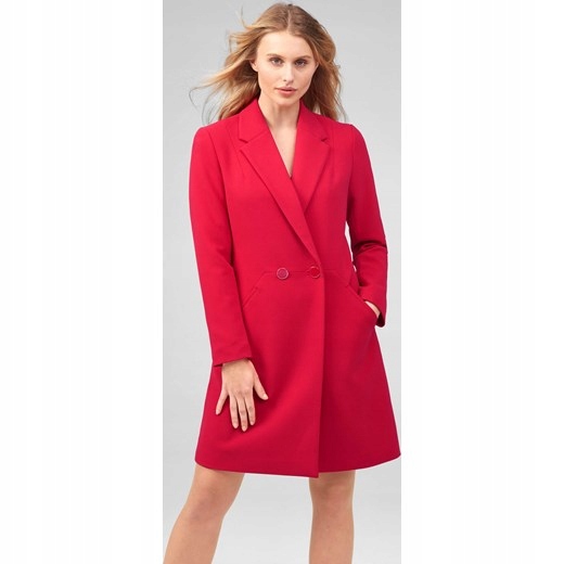 Orsay nowy czerwony płaszcz wiosna/jesień r.38