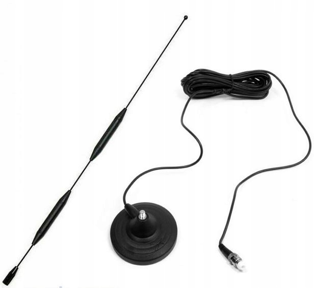 Antena GSM 11dBi dł.ok 45cm kabel 5m wtyk FME-F