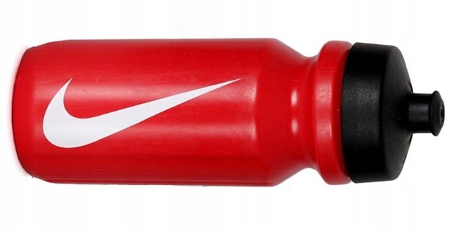 Bidon plastikowy czerwony Nike