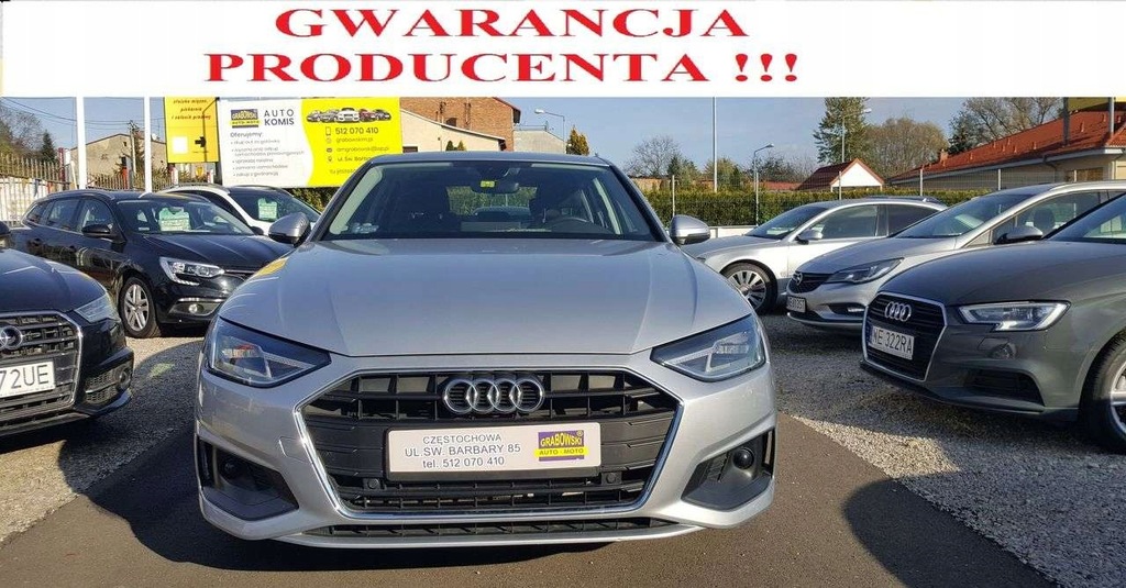 Audi A4 Gwarancja Producenta do 17.11.2023r , ...