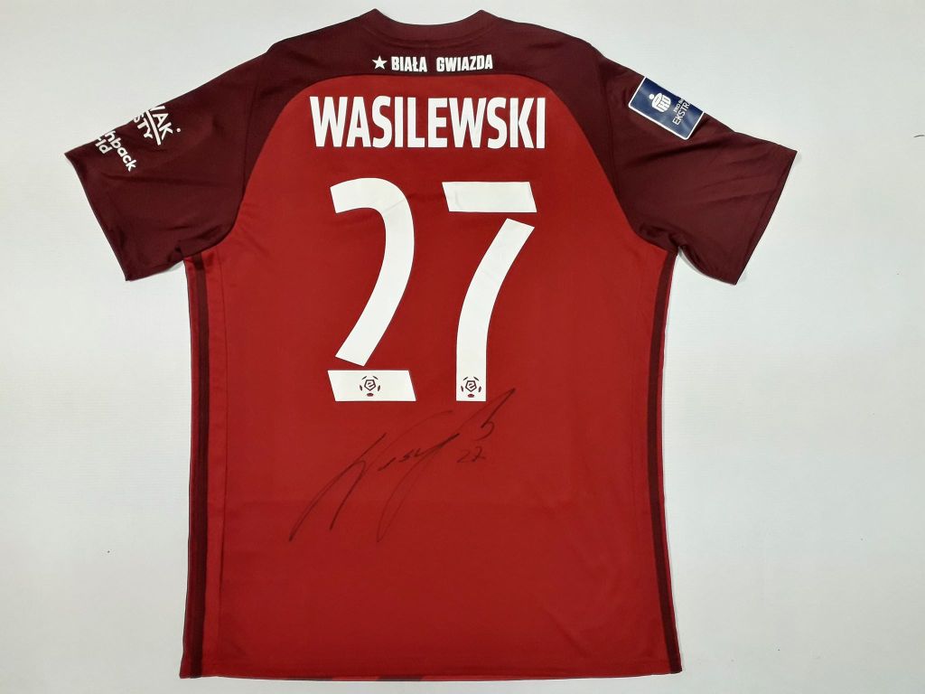 Wasilewski (Wisła) - koszulka  z autografem (aut)