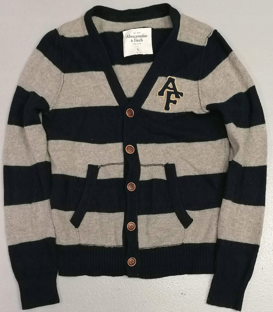 R321320 ABERCROMBIE & FITCH SWETER Roz.L