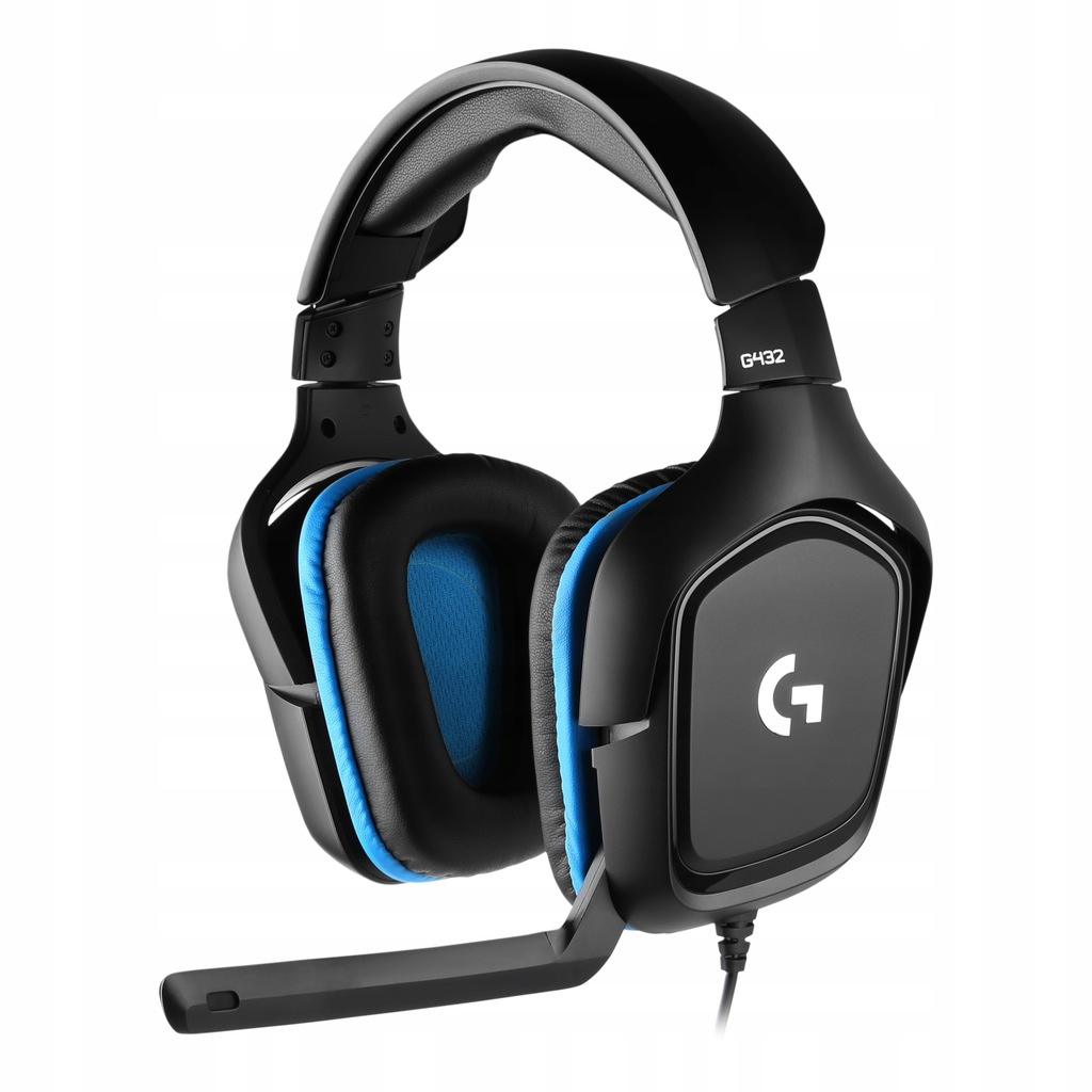 Słuchawki przewodowe Logitech G432 Gamingowe WADA