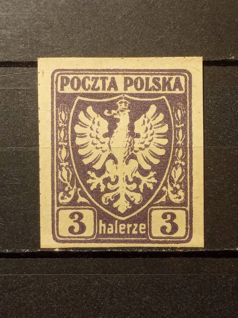 POLSKA Fi 56 (*) 1919 Orzeł na tarczy