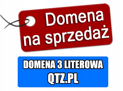 Domena QTZ.pl - 3 literowa domena pl