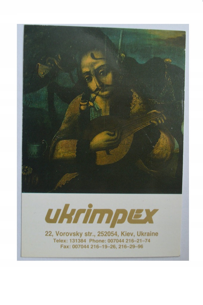 UKRIMPEX - KALENDARZYK 1994 R.