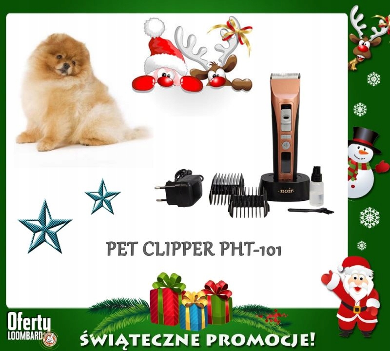 MASZYNKA DO STRZYŻENIA PSÓW PET CLIPPER PHT-101