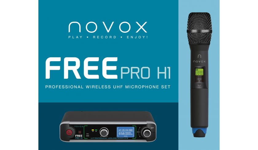 Novox FREE PRO H1 - Mikrofon bezprzewodowy pojedynczy