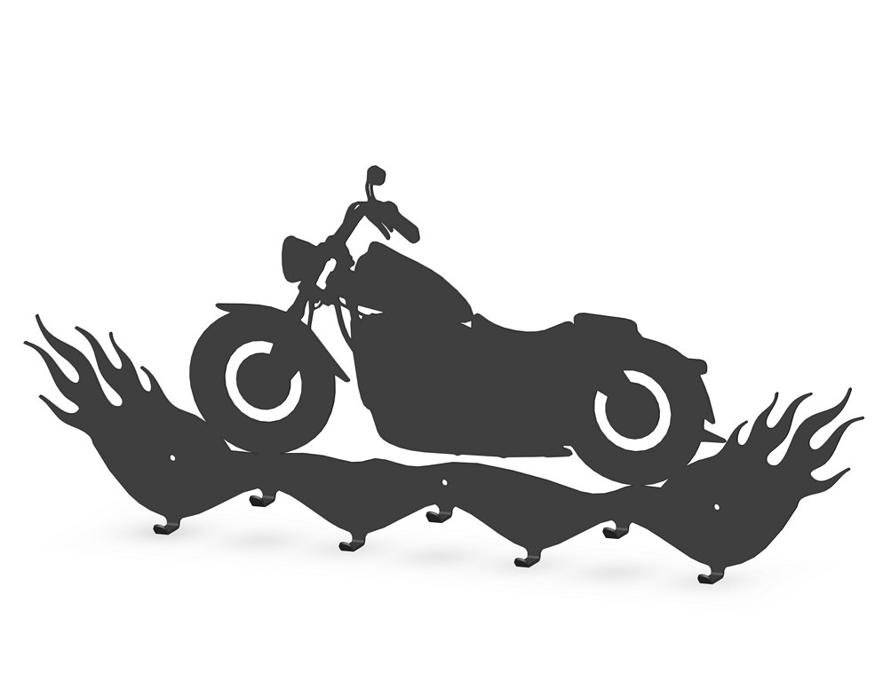 Motor motocykl - wieszaki na ubrania (model 003)