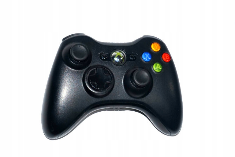 PAD DO XBOX 360 CZARNY KONTROLER NA BATERIE