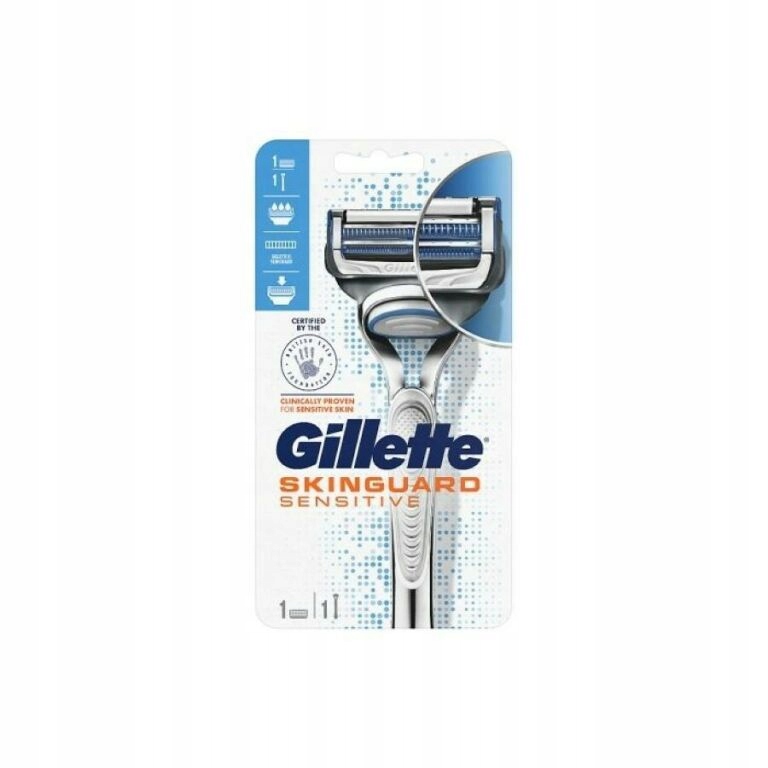 GILLETTE SKINGUARD SENSITIVE MASZYNKA NA WKŁADY - 11838725321 ...