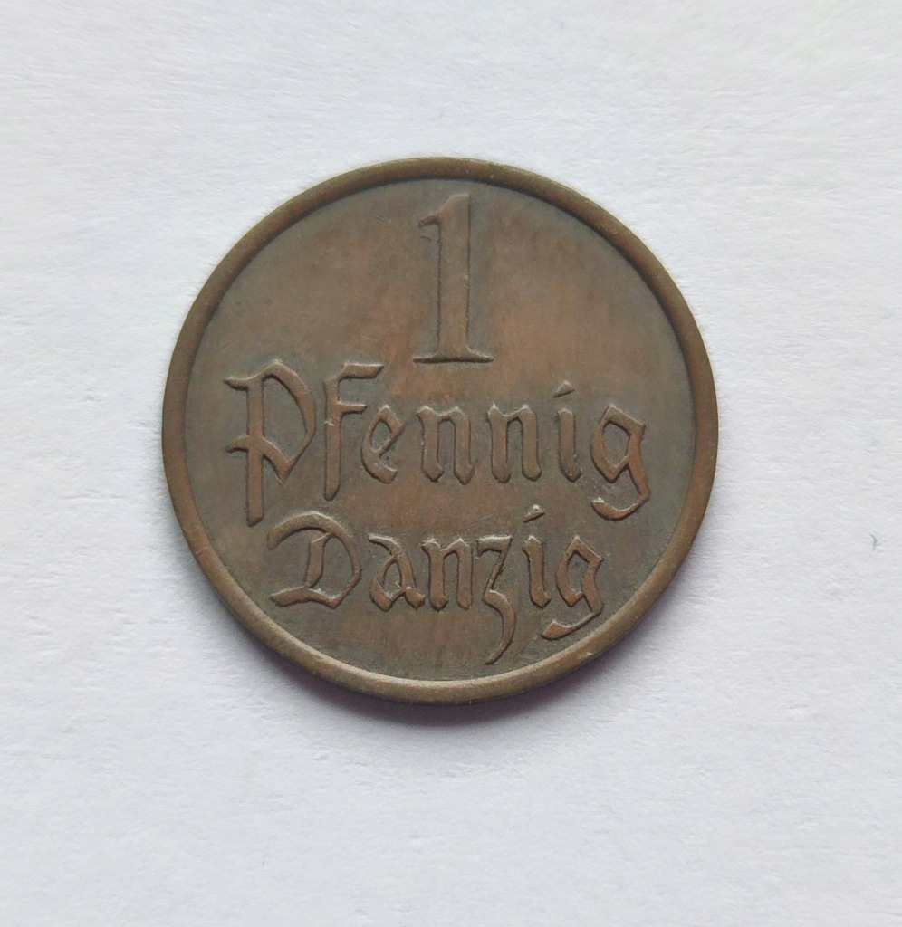 Polska, WMG, 1 FENIG 1937, ŁADNY